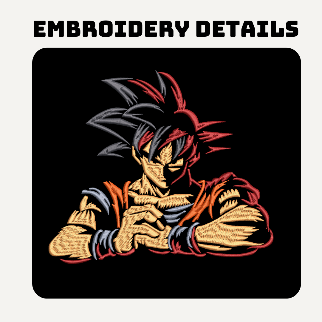 Goku DRAGON BALL embroidered Hoodie