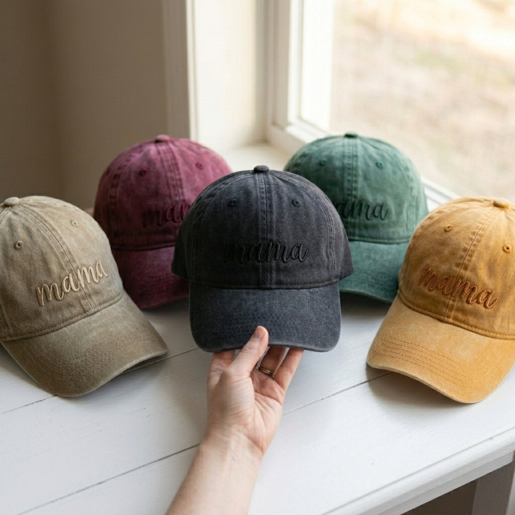 Mama Embroidered Cap – Perfect Gift for Moms - photo 4