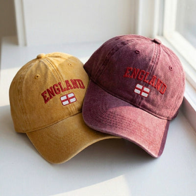 England Embroidered Cap – Trendy Streetwear Style