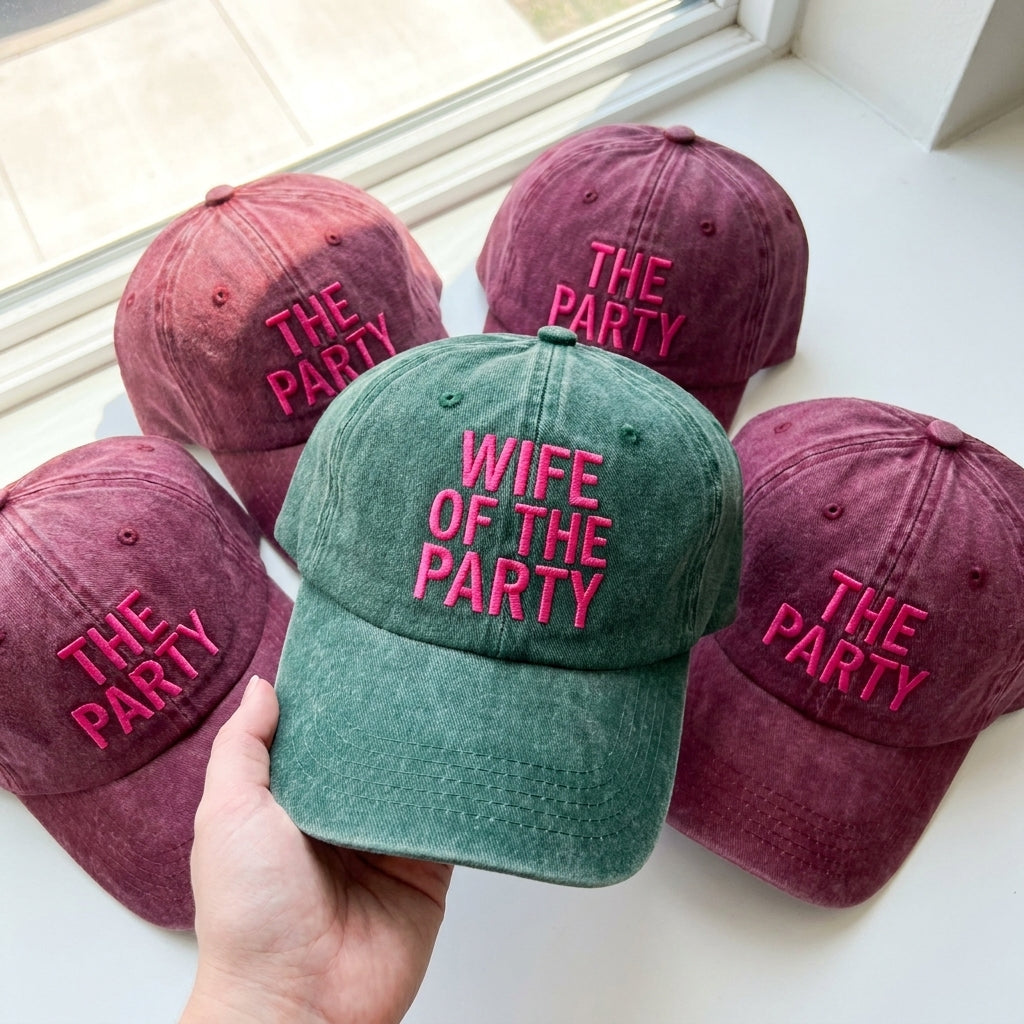 Custom Embroidered Bachelorette Party Cap – Fun Celebration Gear - photo 4