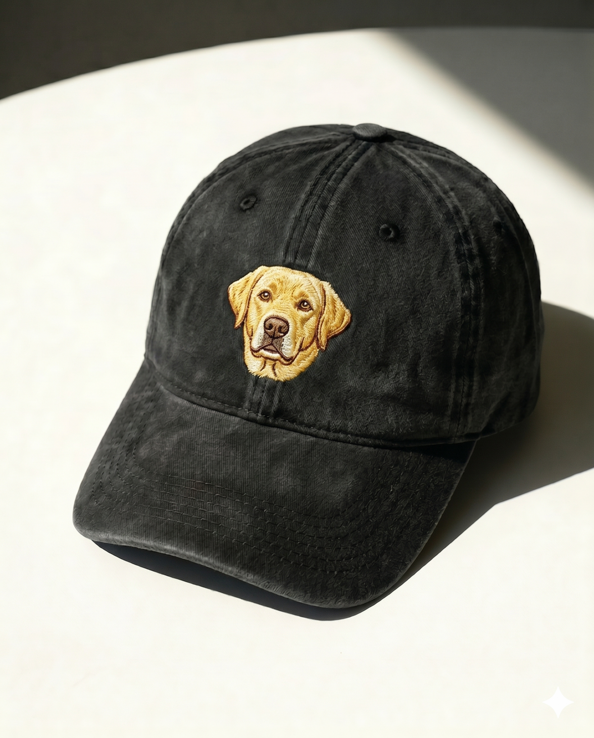 Yellow Labrador Retriever Dog Hat Embroidered Cap – Perfect for Pet Lovers - photo 1