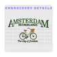 Amsterdam The city of freedom Embroidered T-Shirt