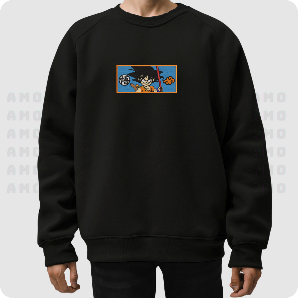 Goku Dragon Ball Embroidered Sweater