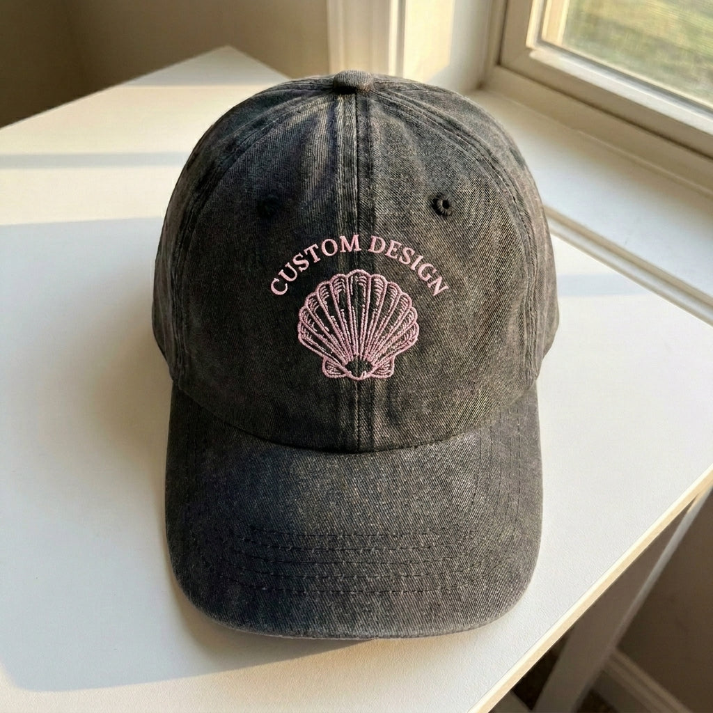 Custom Logo Embroidered Dad Hat - view 5