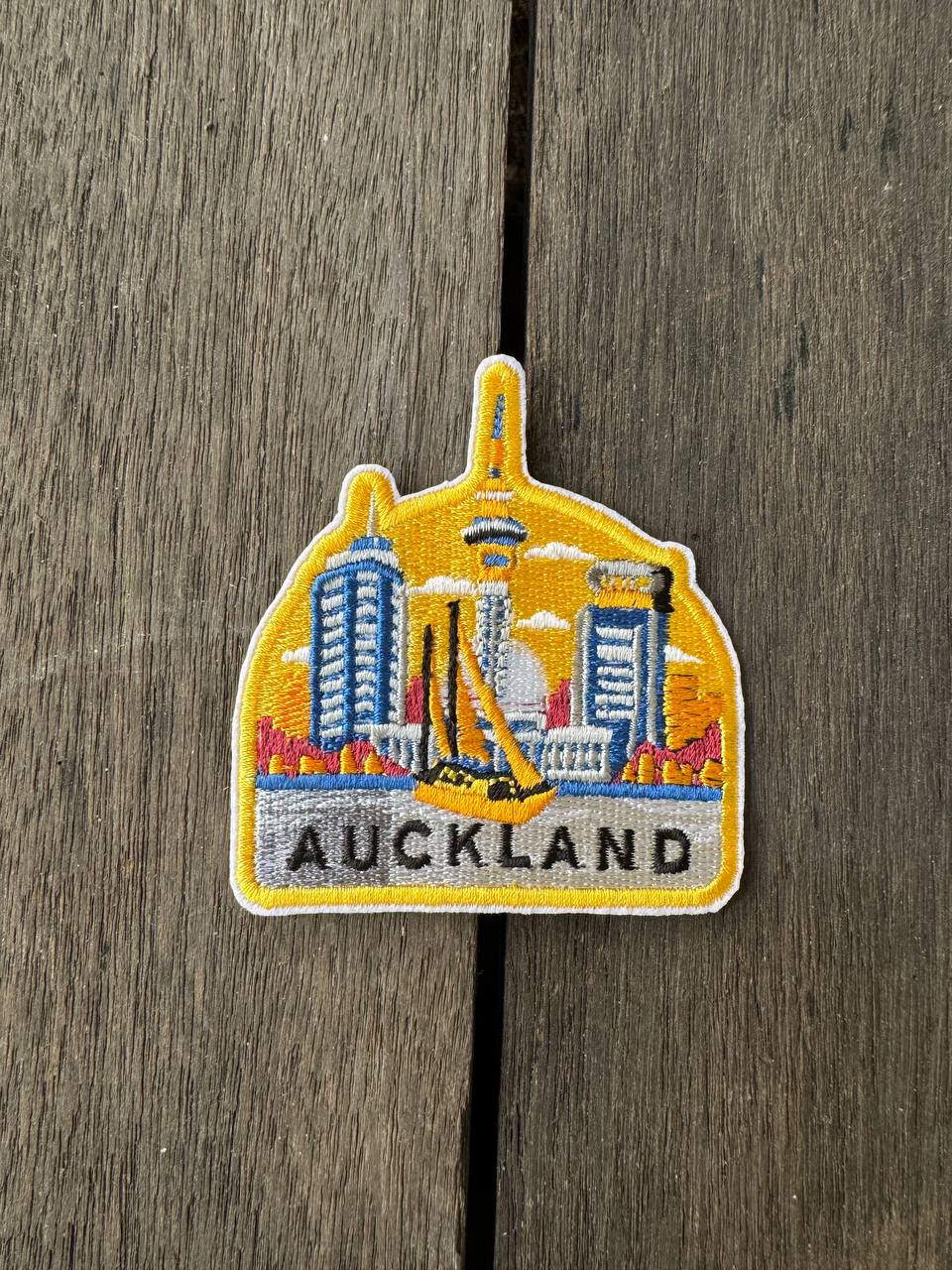 Auckland, New Zealand Travel Embroidered Patch