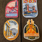 Barcelona Travel Embroidered Patch