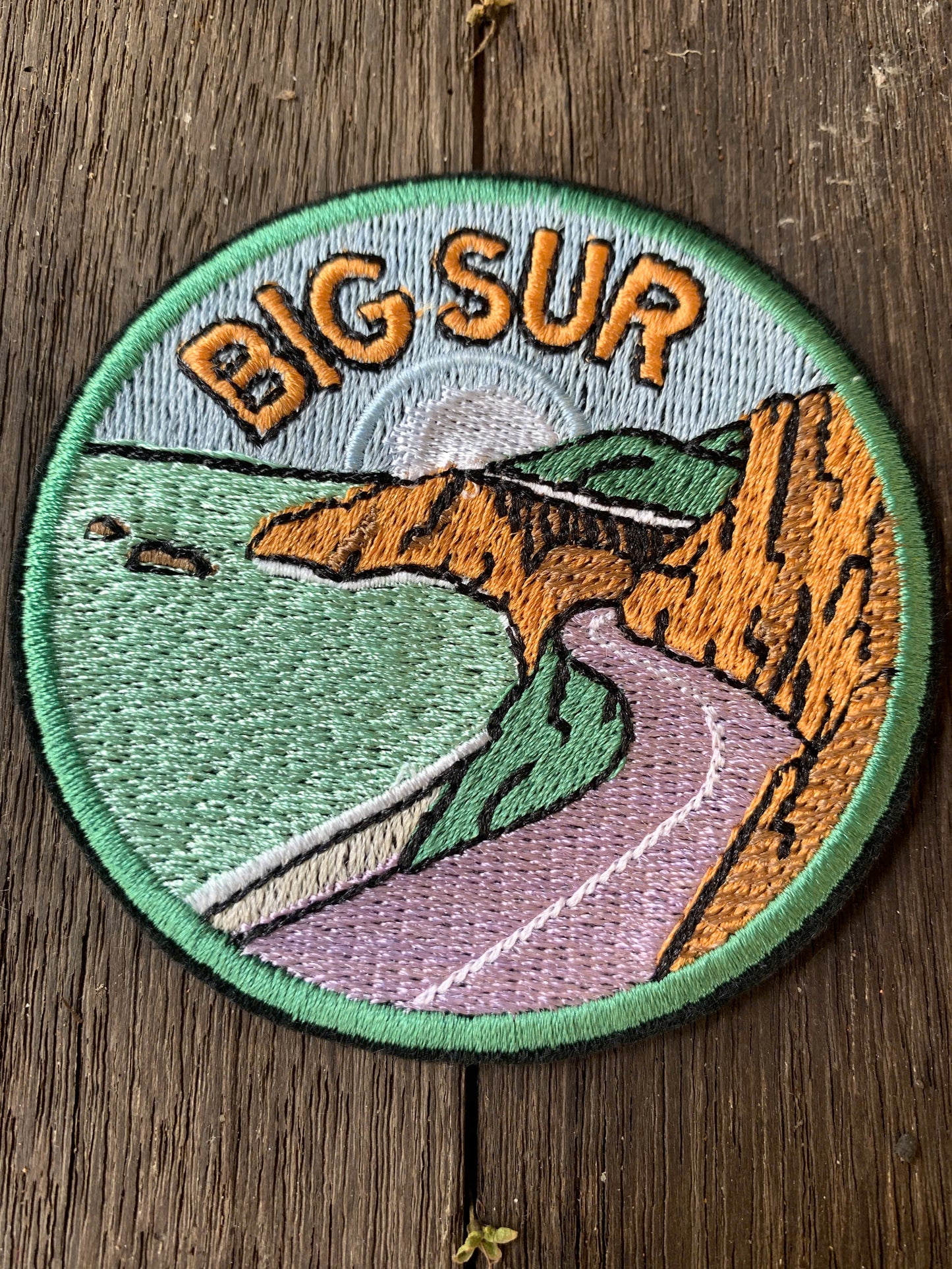 Big Sur Embroidered patches