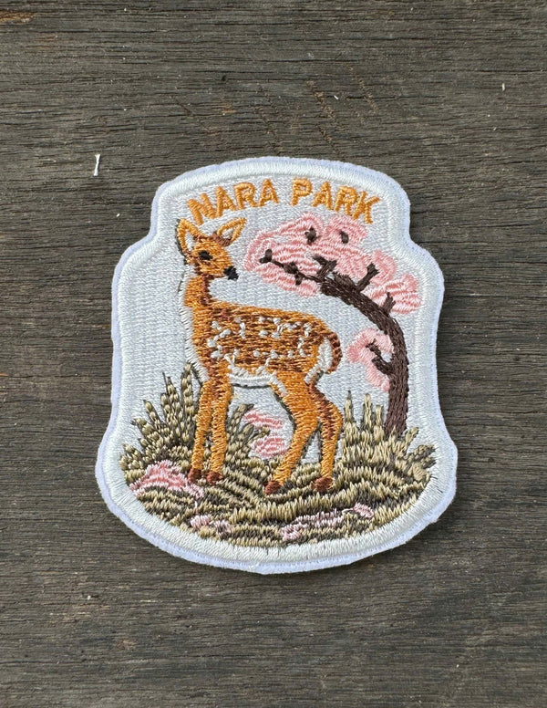 Nara Deer Park Patch: Embroidered Japan Travel Souvenir Appliqué 2