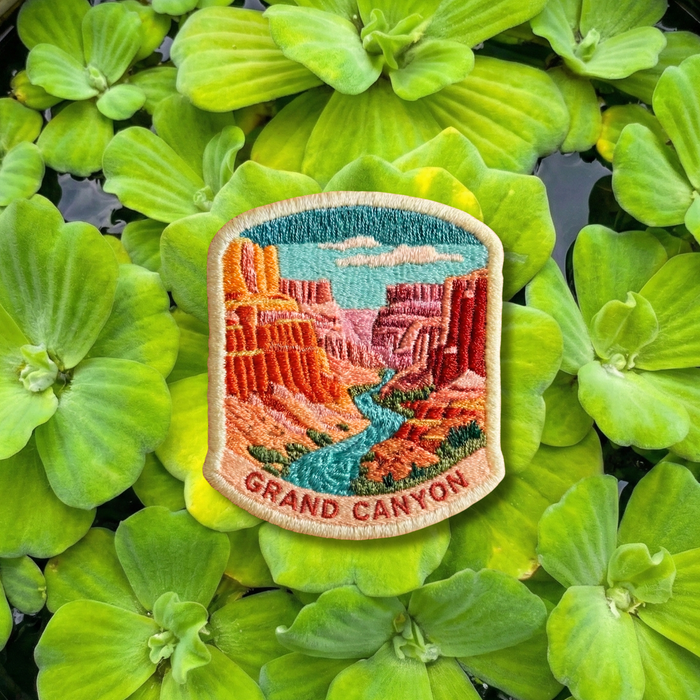 Grand Canyon National Park Patches Iron-On Embroidered Badge for Backpack, Jacket, Bag