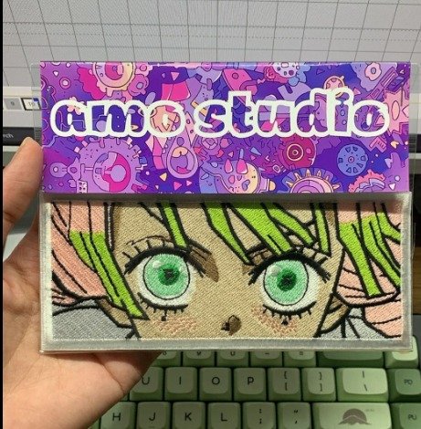 Iron-on Love Hashira patch for cosplay