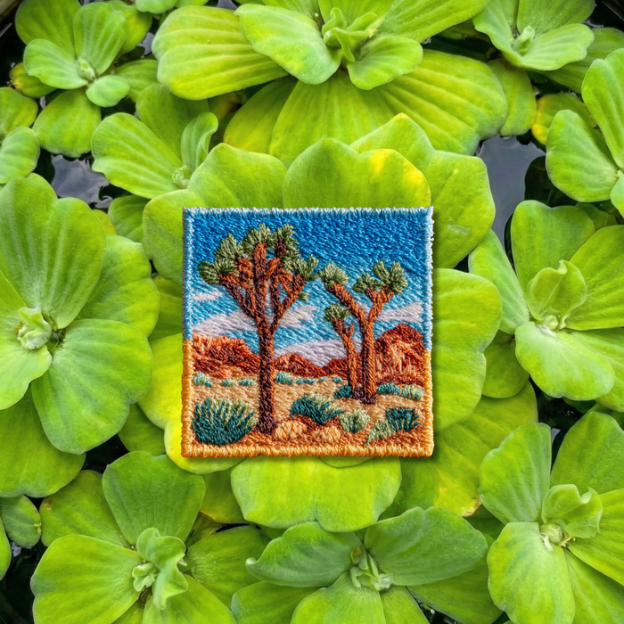 Joshua Trees Desert Embroidery Patch – 3 Inch
