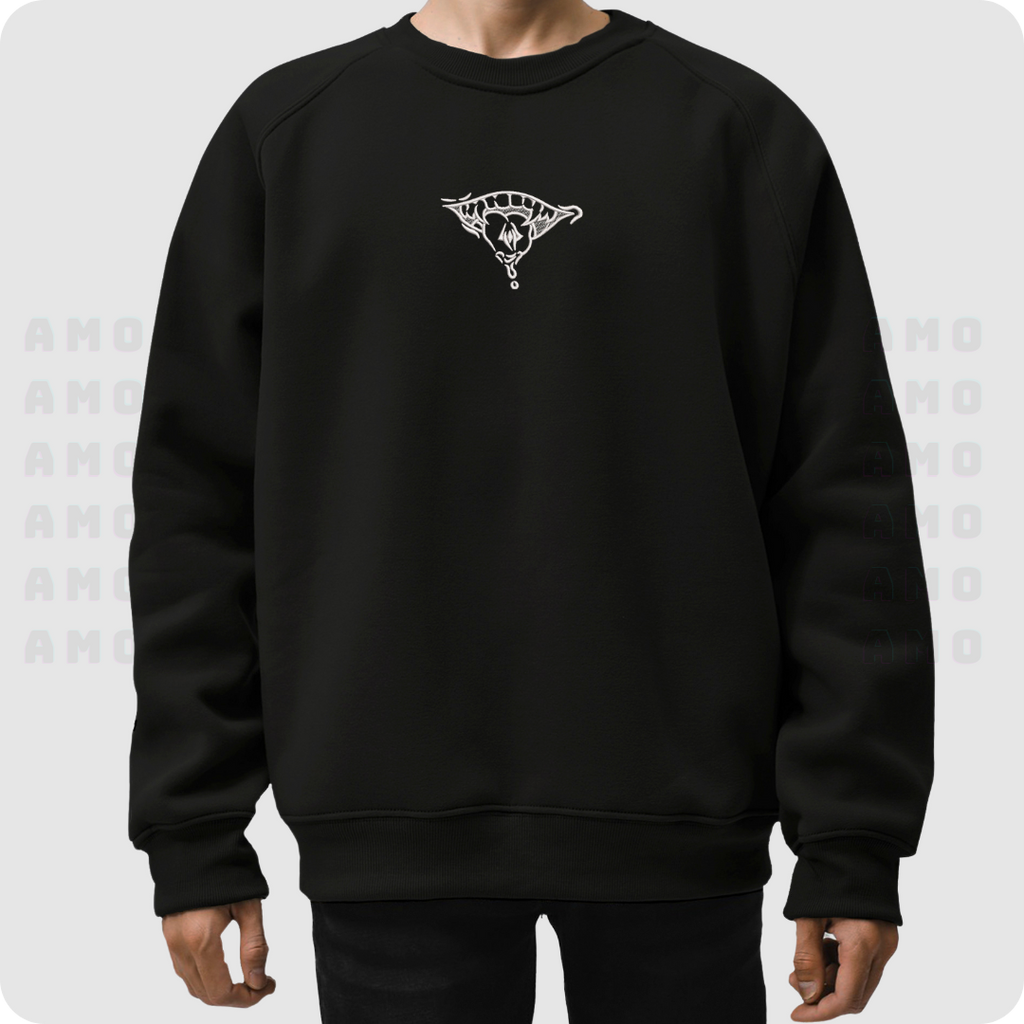 Jujutsu Kaisen sweatshirt with detailed stitching