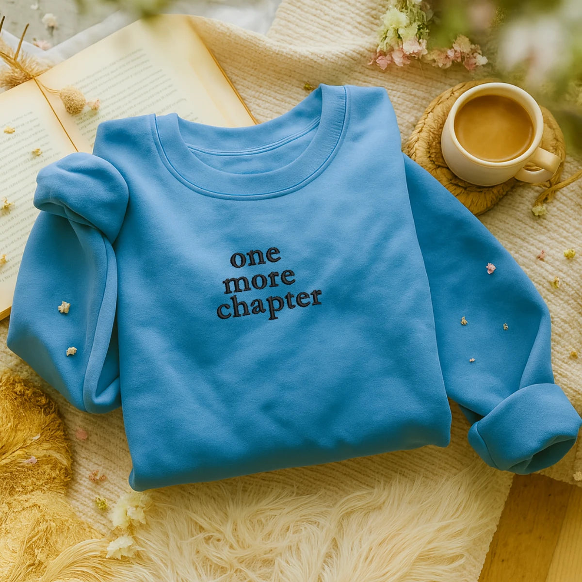Minimalist one more chapter sweater