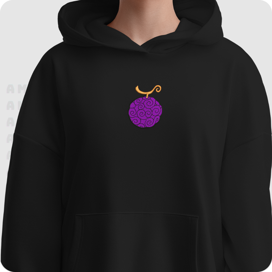 Monkey D. Luffy One Piece Embroidered Hoodie