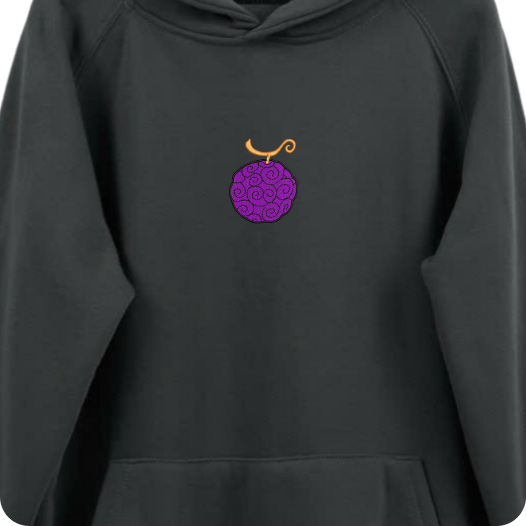Monkey D. Luffy One Piece Embroidered Hoodie
