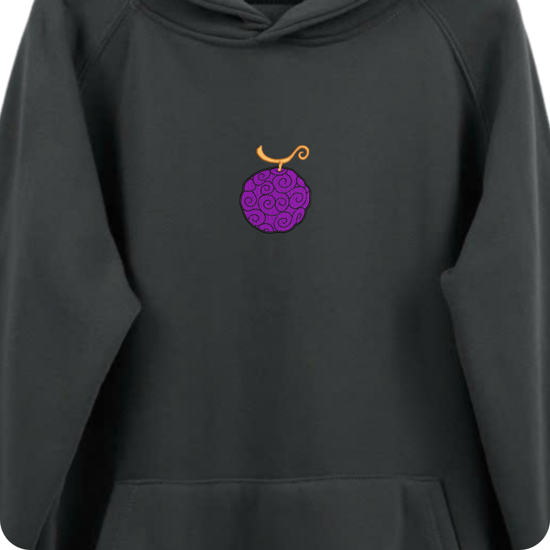 Monkey D. Luffy One Piece Embroidered Hoodie