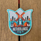 Netherlands Travel Embroidered Patch