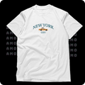New York City embroidered t-shirt front view  