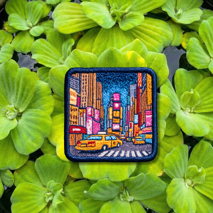 New York City Travel Embroidery Patch – 3 Inch Iron On or Sew On