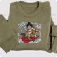 One Piece Arc Wano Luffy Gear 5 Embroidered Sweater