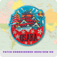 Osaka Japan Embroidered Travel Patch: Iron-On/Sew-On Applique for Flags, Backpacks & Souvenirs