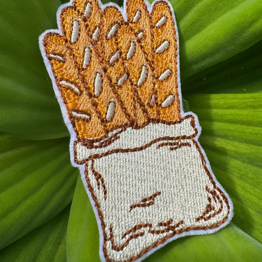 Rustic French bakery aesthetic patch