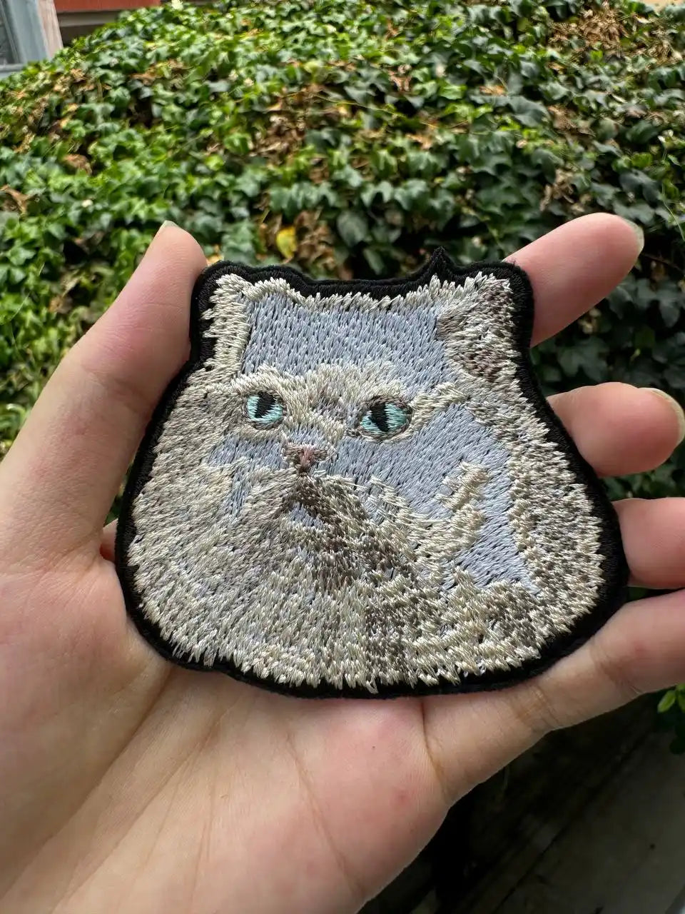 Persian Cat patch for cat moms and dads