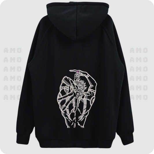 Ryomen Sukuna Jujutsu Kaisen Embroidered Hoodie