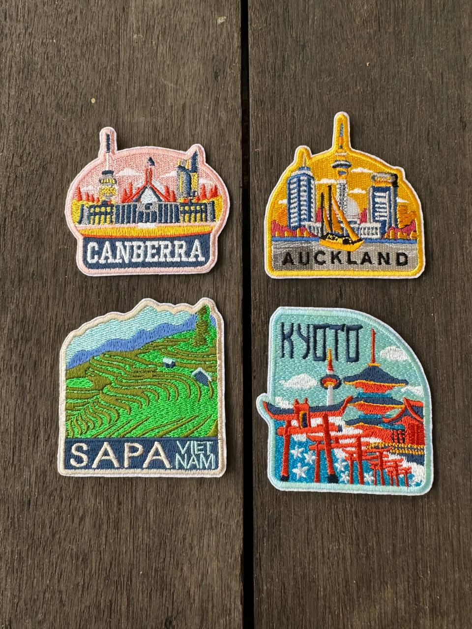SAPA Viet Nam Travel Embroidered Patch