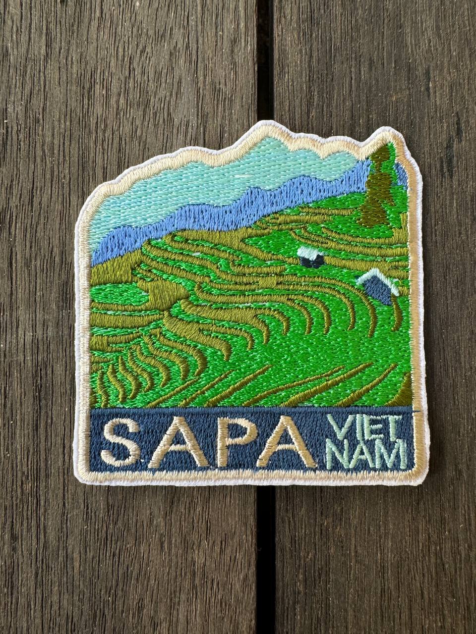 SAPA Viet Nam Travel Embroidered Patch