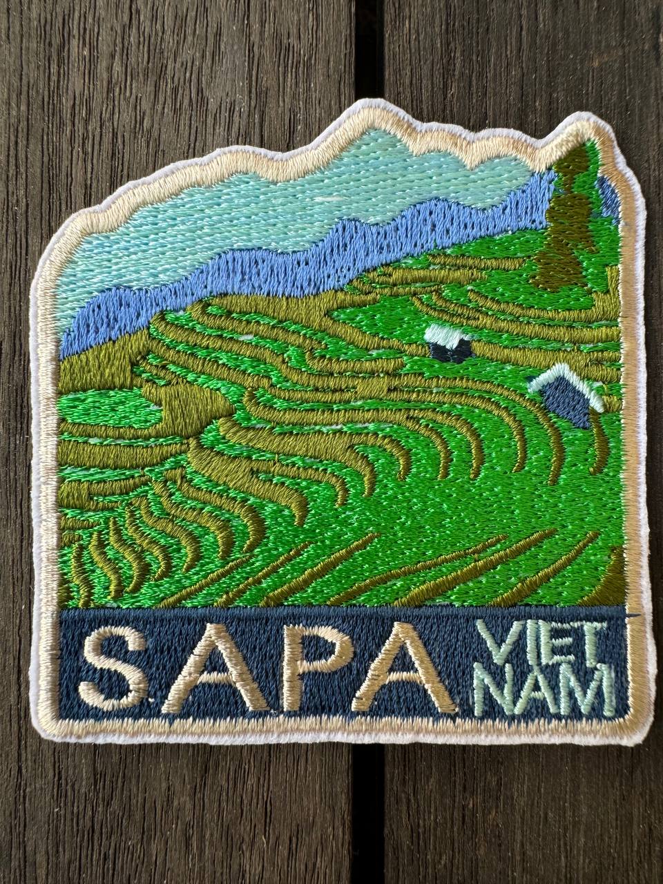 SAPA Viet Nam Travel Embroidered Patch