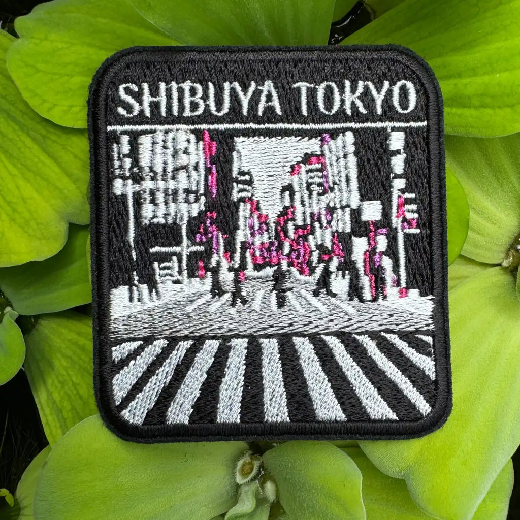 Detailed Tokyo souvenir patch, perfect for jackets, bags, and hats

