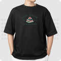 Stars Hollow embroidered t-shirt flat lay