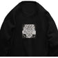 Sukuna jujutsu kaisen Embroidered Sweater