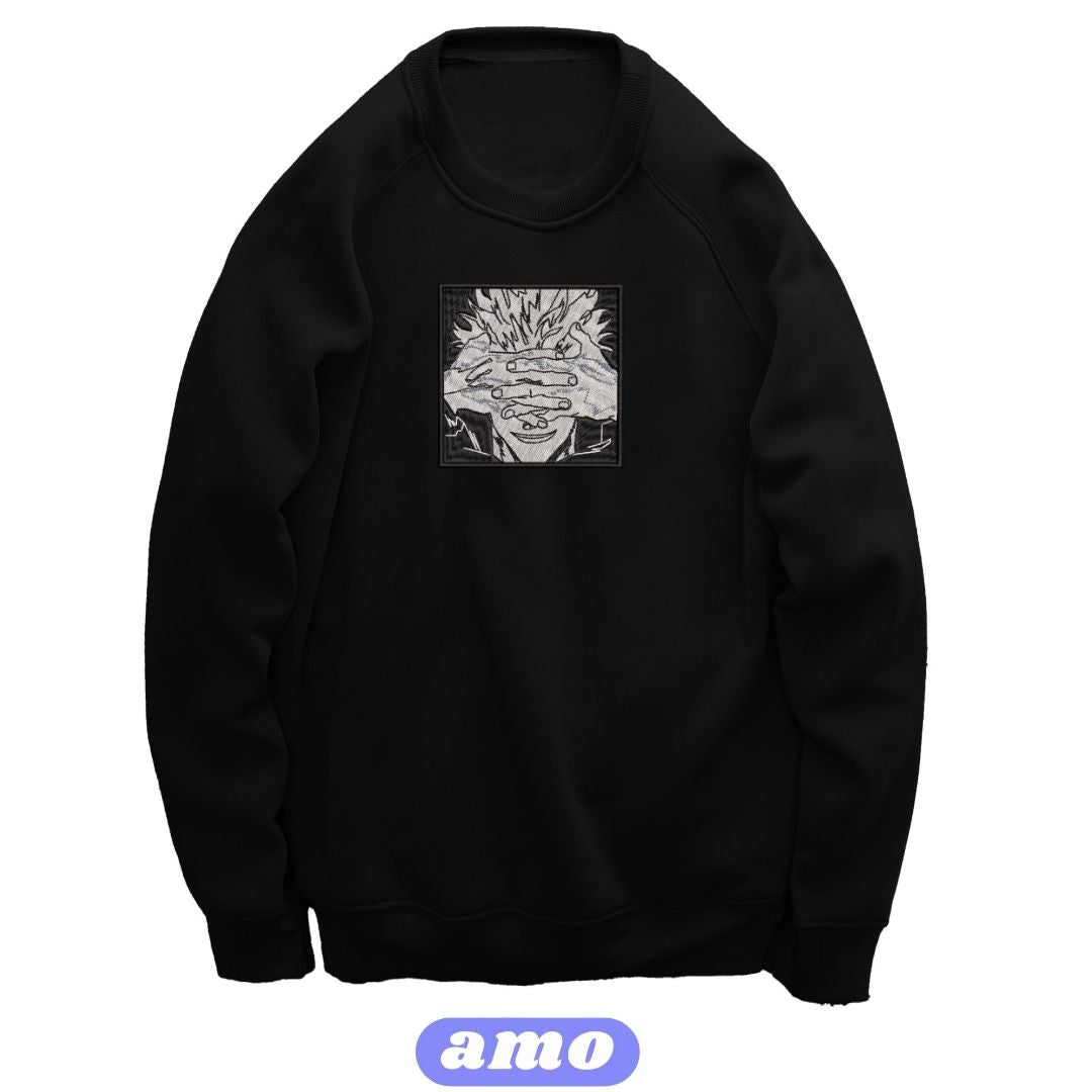 Sukuna jujutsu kaisen Embroidered Sweater