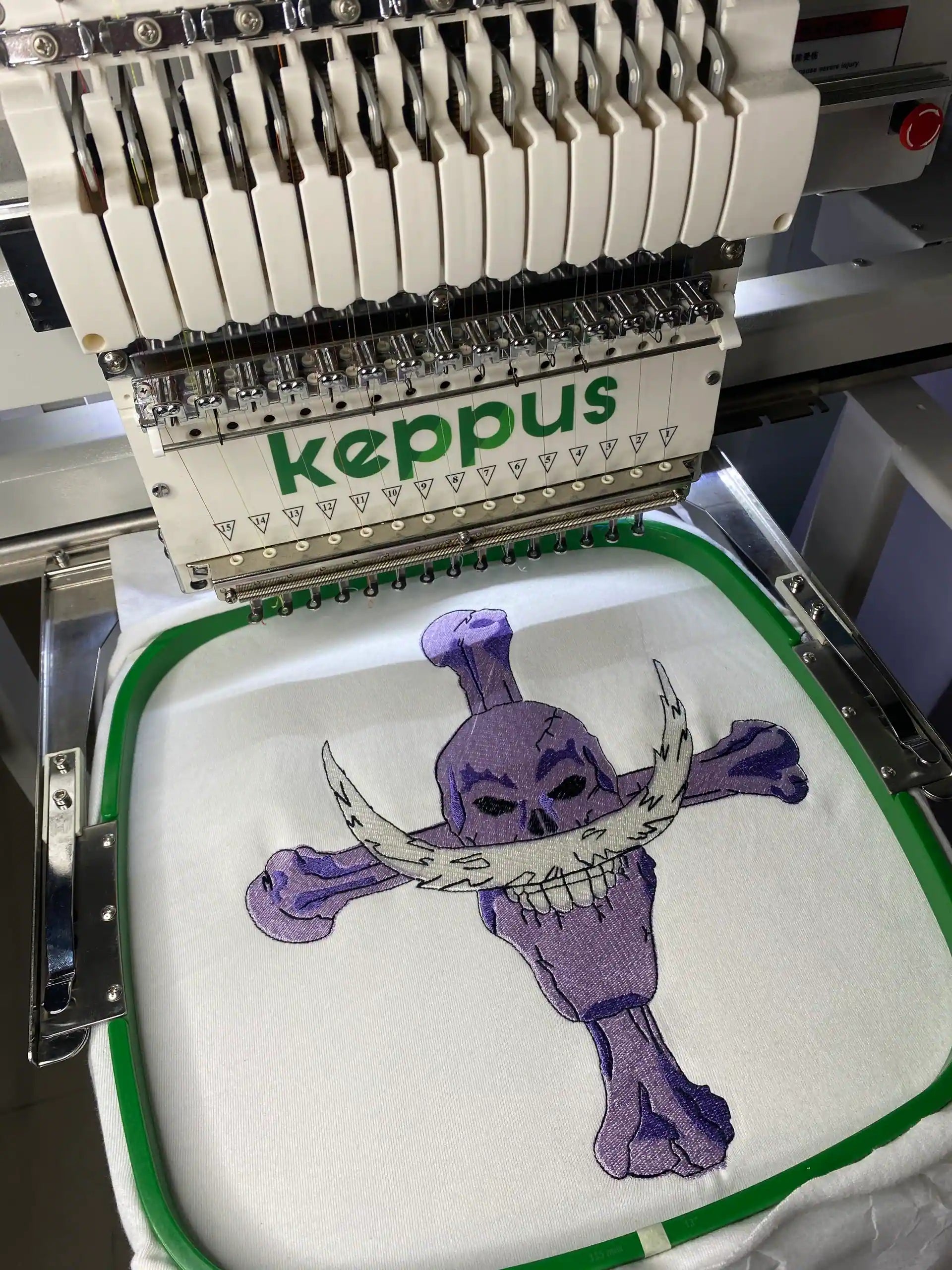 Sew-on custom patch for uniforms or jackets