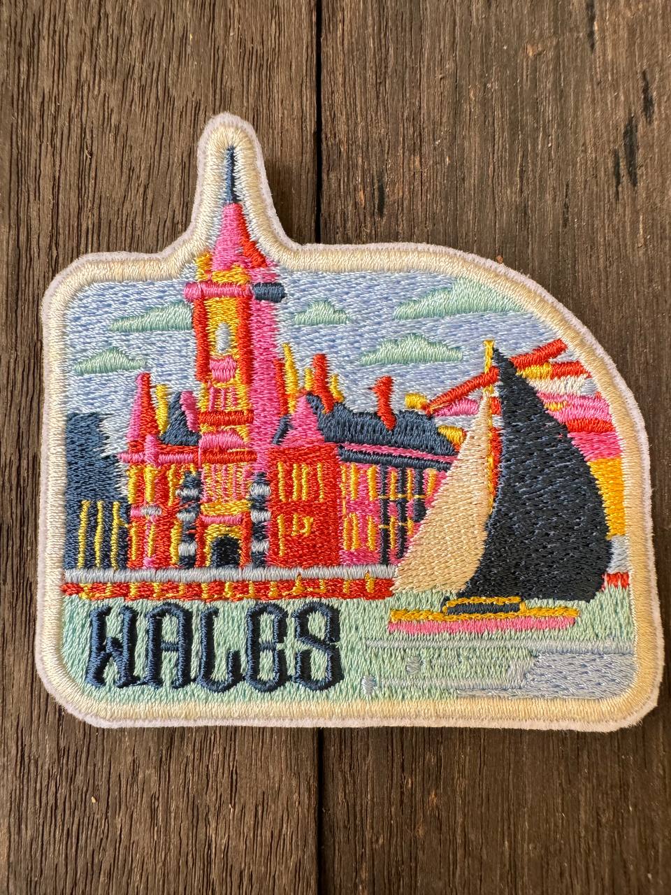 Wales Iron-On Embroidered Patch