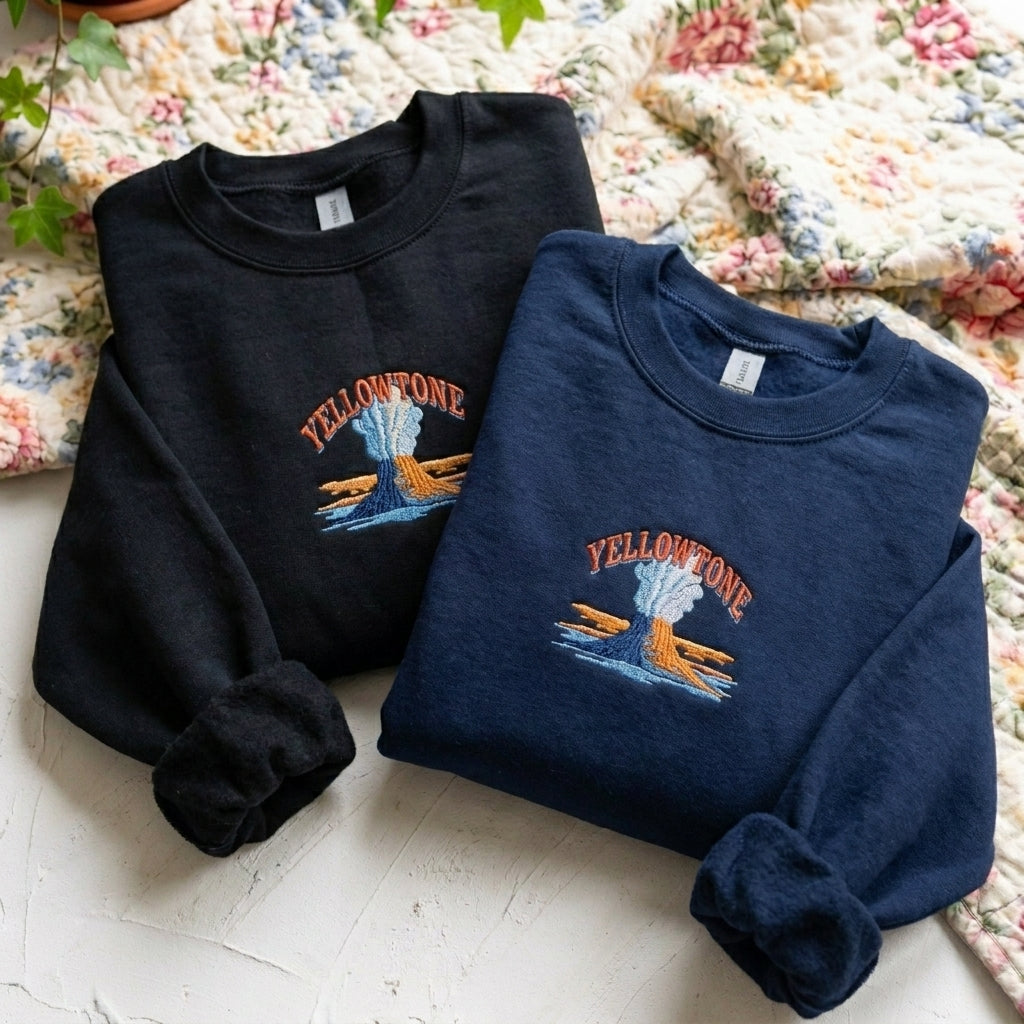 Yellowstone Embroidered Sweater – Trendy Comfort - photo 3