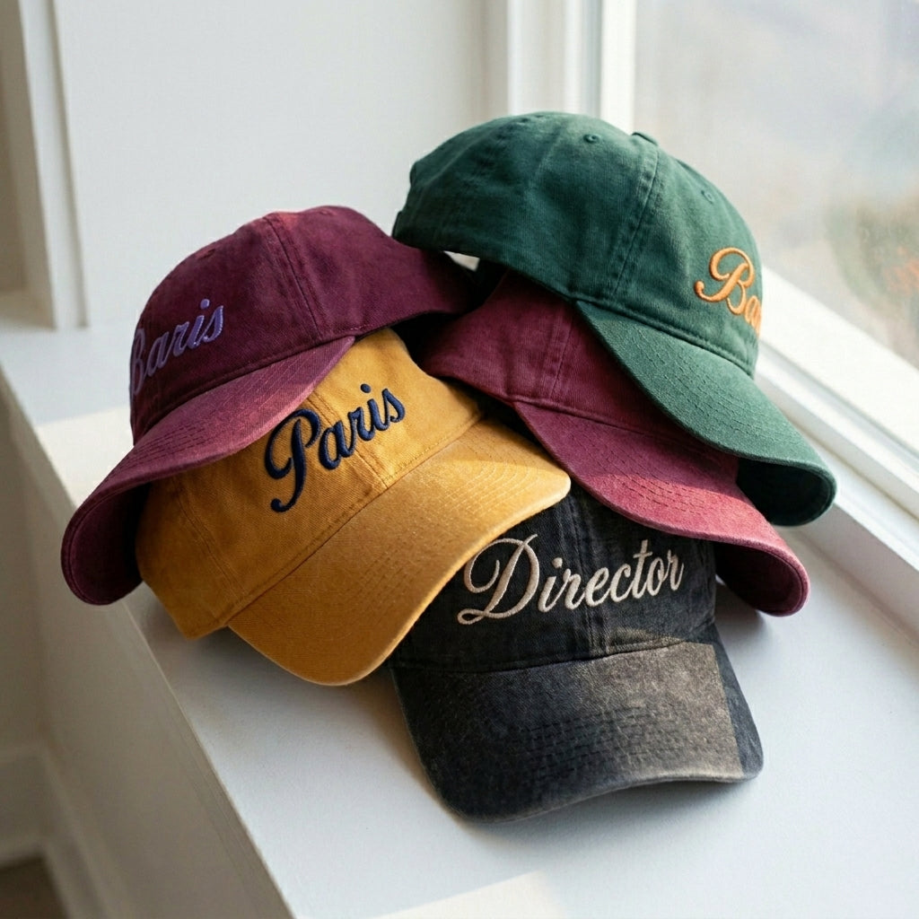 Director Embroidered Cap – Trendy Streetwear Style - photo 2