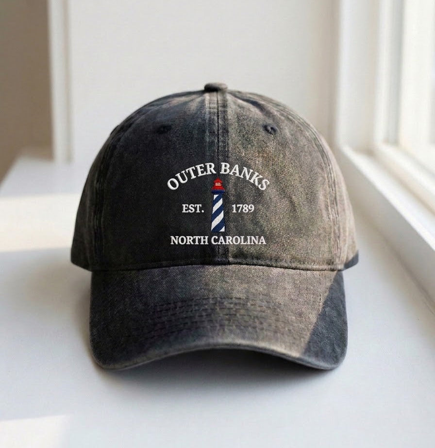 Outer Banks North Carolina Embroidered Cap - view 4