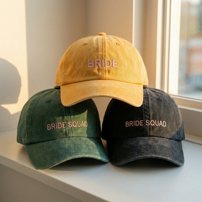 Bride Tribe Embroidered Cap – Bachelorette Party Hat