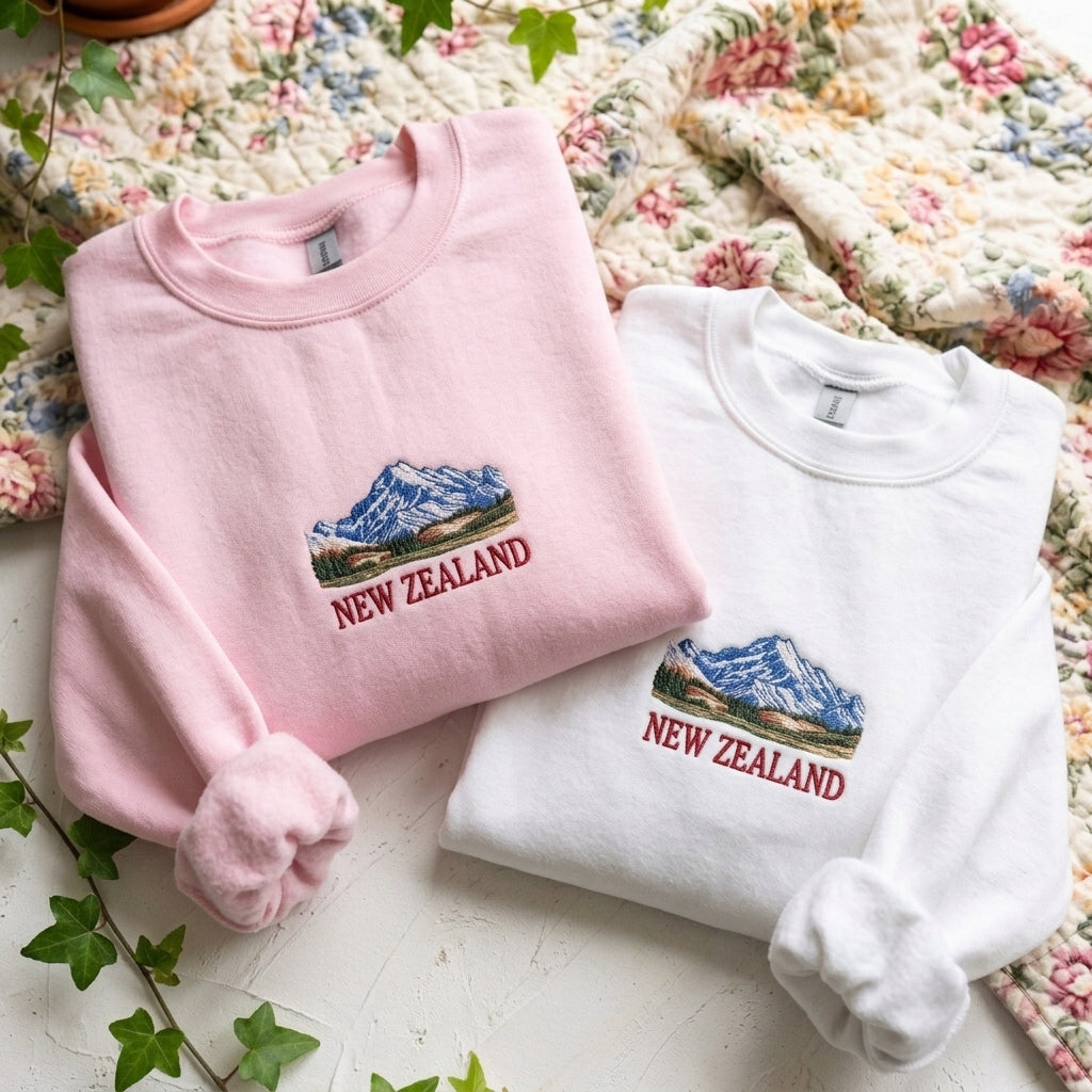 New Zealand Embroidered Sweater – Cozy and Stylish - photo 4