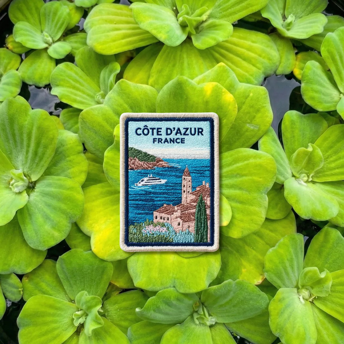 Cote d'Azur France Embroidered Patch - product photo 1