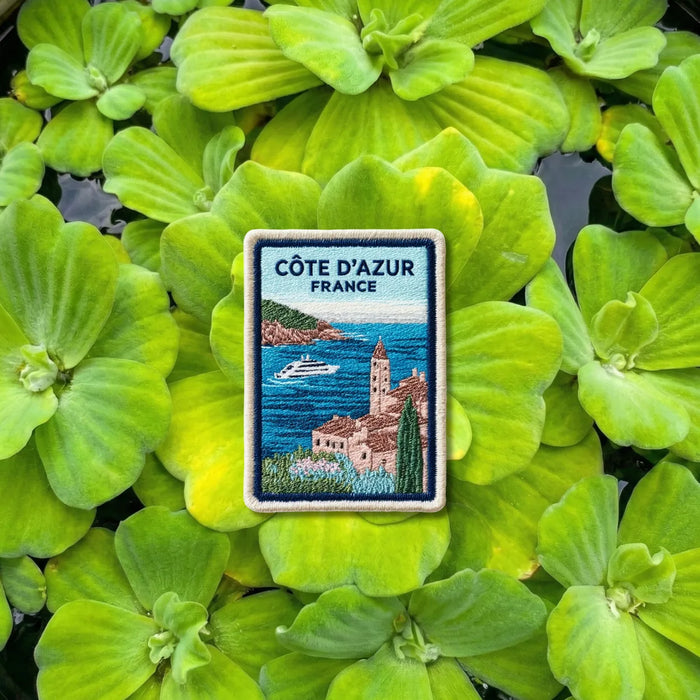 Cote d'Azur France Embroidered Patch
