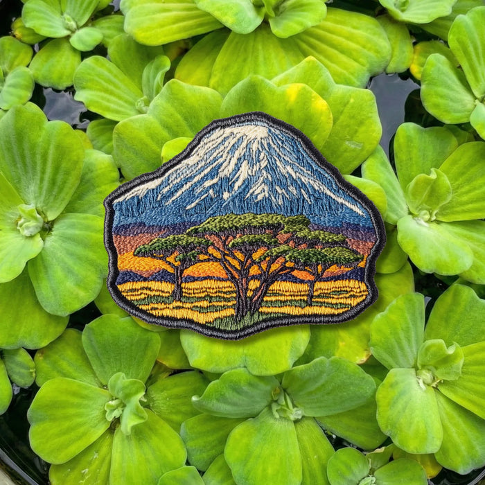 Mount Kilimanjaro Tanzania Embroidered Patch