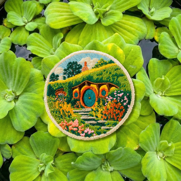 Hobbiton New Zealand Shire Hobbit Hole Embroidered Patch