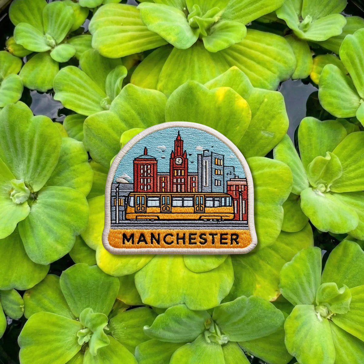 Manchester UK Embroidered Patch - product photo 1
