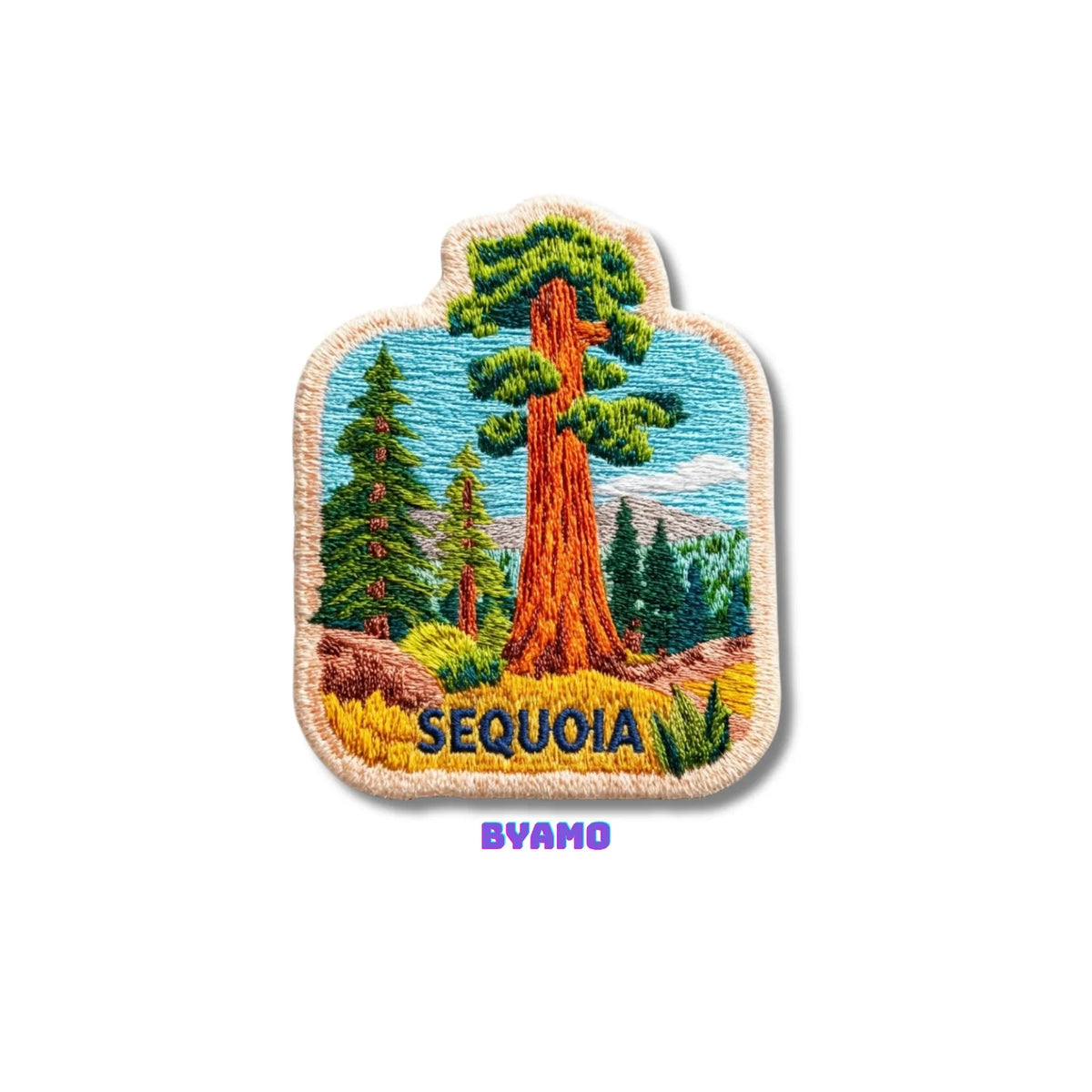 Sequoia National Park California Embroidered Patch - product photo 1