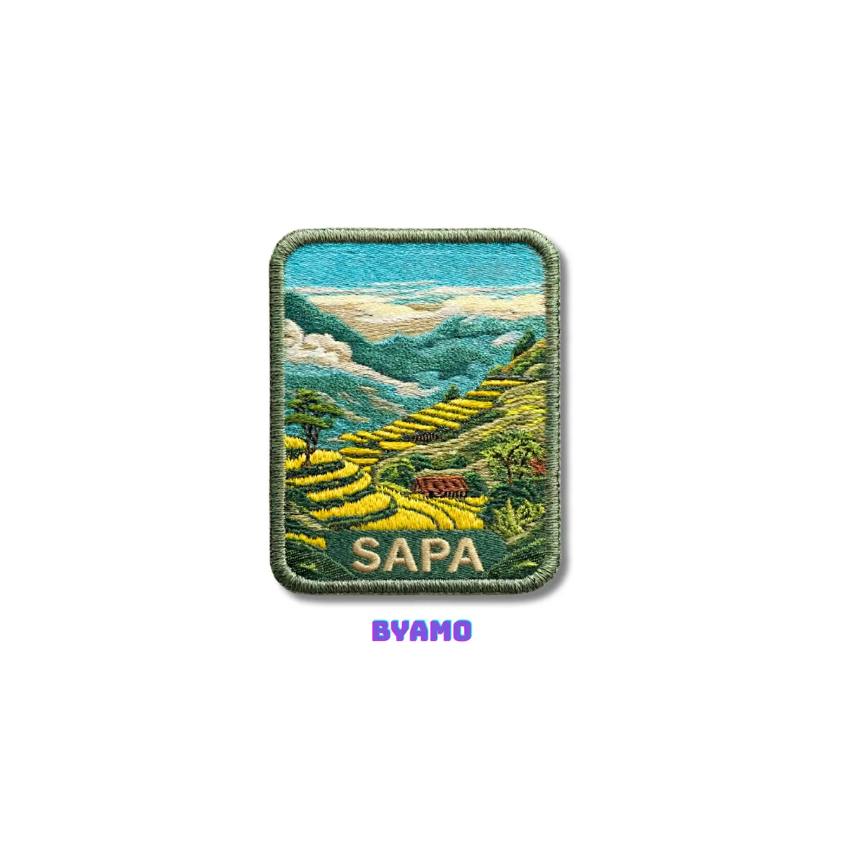 Sapa Vietnam Embroidered Patch - product photo 1