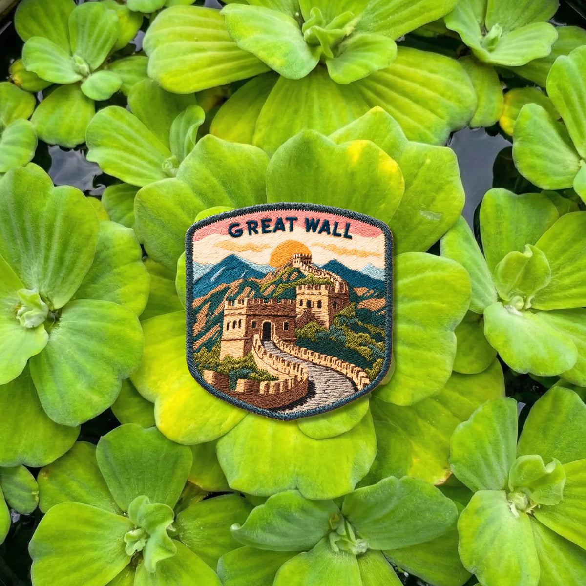 Great Wall China Embroidered Patch - product photo 1